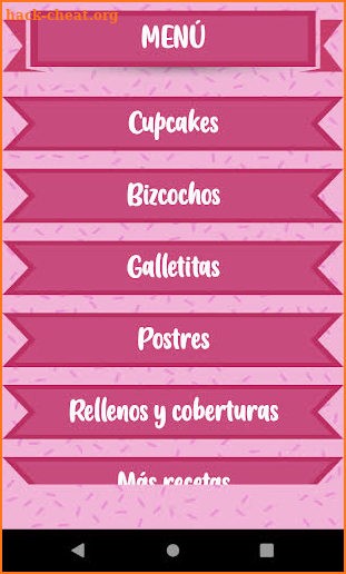 Tus Recetas Dulces screenshot