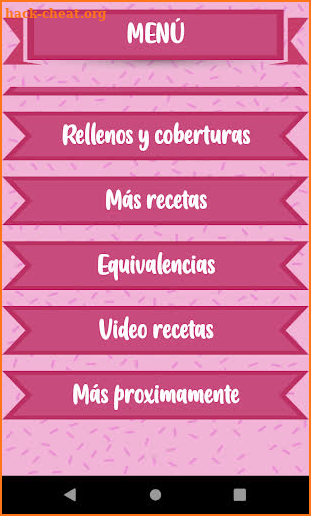 Tus Recetas Dulces screenshot