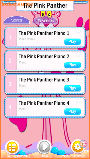 Tuts Piano - The Pink Panther screenshot