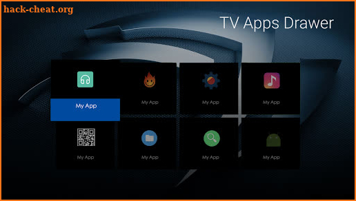 TV Apps Drawer screenshot