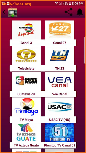 TV Canales Guatemala screenshot