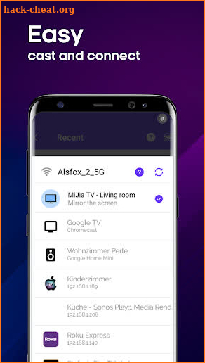 Tv Cast : Screen Mirror HD screenshot