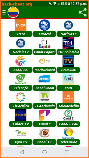 TV de Colombia en Vivo screenshot