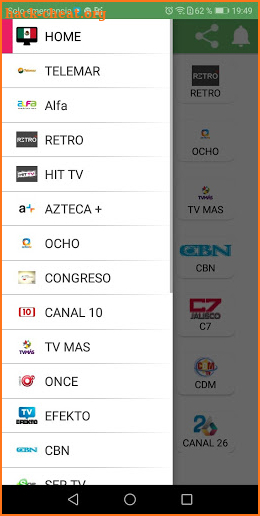 TV de México screenshot