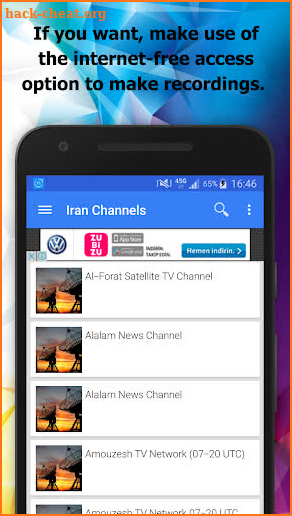 TV Iran Channels Info screenshot