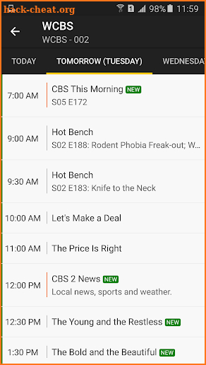 TV Listings & Guide Plus screenshot