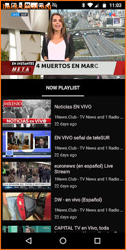 TV News - News Video App screenshot