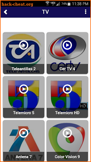 TV Radio RD - Television and Radio Dominican screenshot