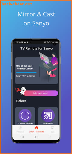 TV Remote For Sanyo screenshot