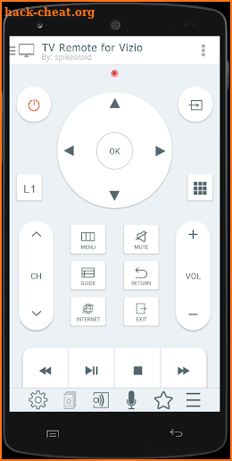 TV Remote for Vizio (IR) screenshot