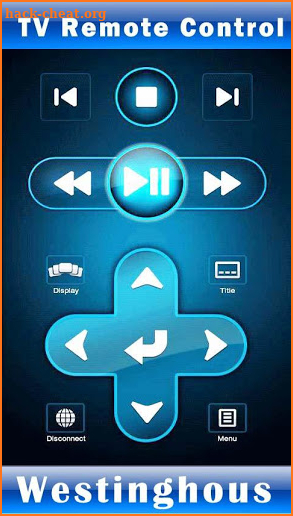 TV Remote For Westinghouse IR screenshot