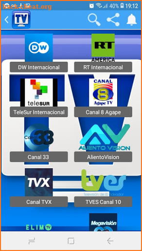 TV Salvadoreña. screenshot