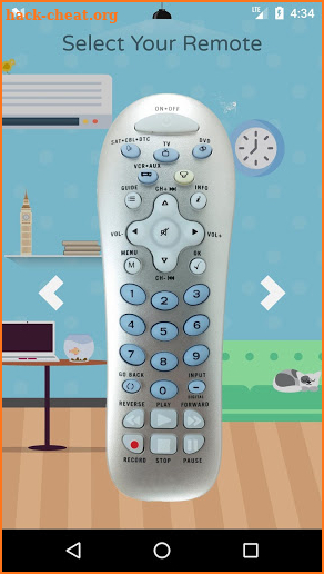 TV+AC Remote Control - A/V Receiver Remote Control screenshot