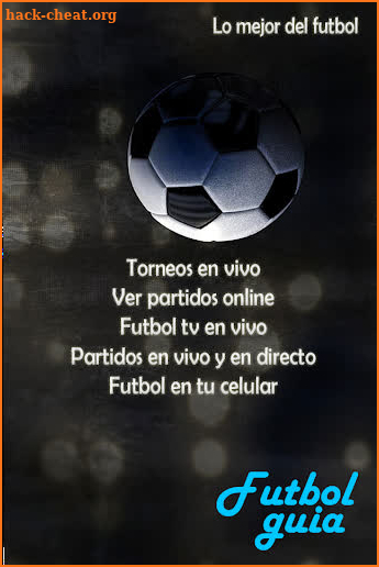 TvFutbol - Ver fútbol online guía deportes online screenshot