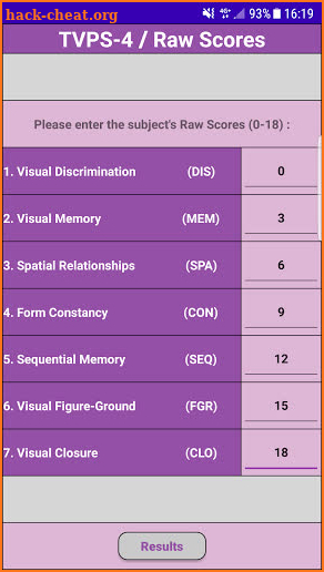 TVPS 4 Calculator screenshot