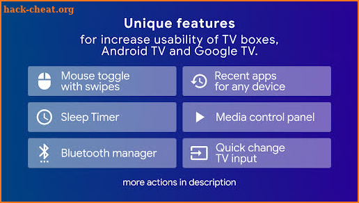 tvQuickActions - button mapper & mouse toggle screenshot