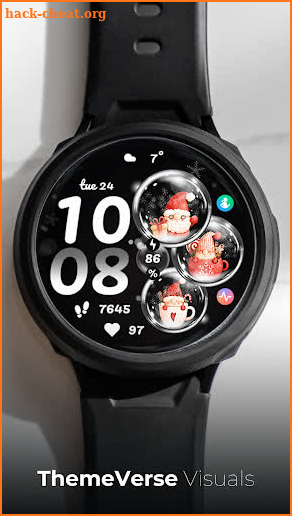 TVV Christmas 4 Watch Face screenshot