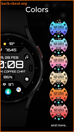 TVV Digital 6 Watch Face screenshot