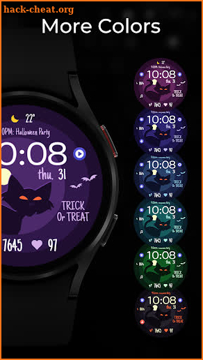 TVV Halloween 3 Watch Face screenshot