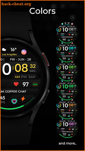 TVV Sport 4 Digital Watch Face screenshot