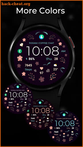 TVV Spring Digital Watch Face screenshot