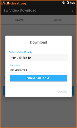 Tw Video Download For Twitter screenshot