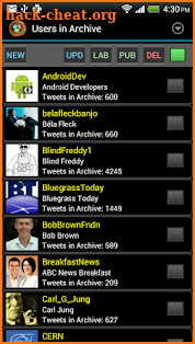 TweetNEST -  Twitter Archiver screenshot