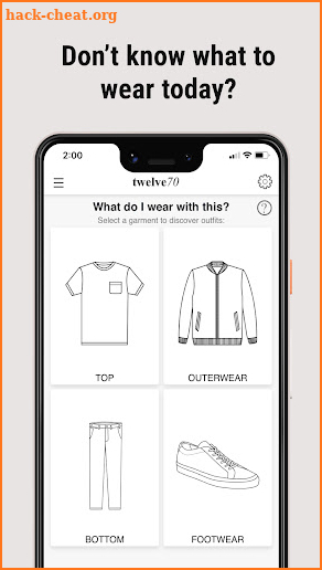Twelve70 - Outfit Calculator screenshot