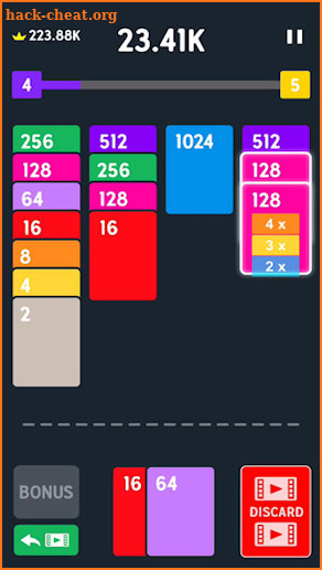 Twenty48 Solitaire ( 2048 Solitaire ) screenshot