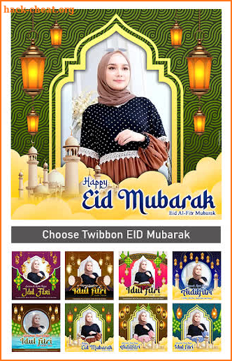 Twibbon Eid Mubarak 2022 screenshot