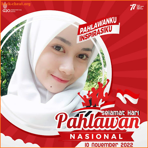 Twibbon Hari Pahlawan 2022 screenshot