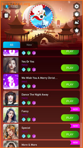 TWICE Hop: More & More Tiles Hop Rush Dancing Ball screenshot