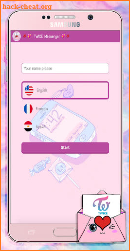 Twice Messenger! Chat Simulator screenshot