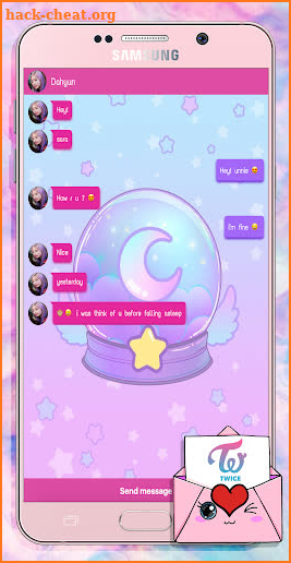 Twice Messenger! Chat Simulator screenshot