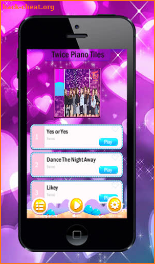 Twice Piano TIles Kpop screenshot