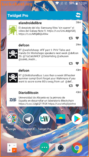 Twidget Pro for Twitter screenshot