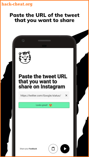 Twiger - Share tweets on Instagram screenshot