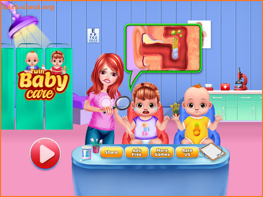 Twin Baby Care Nanny Nursery screenshot