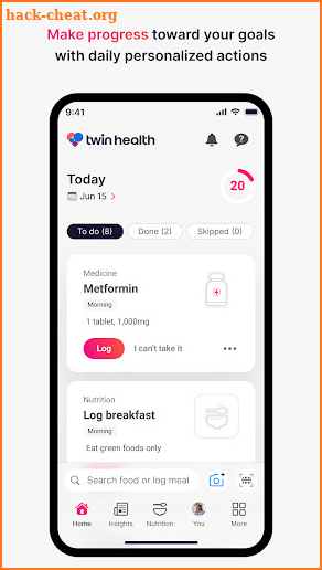 Twin Health screenshot