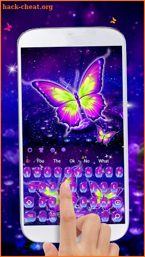 Twinkle Butterfly keyboard screenshot