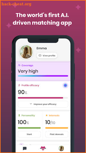 Twinly - Get a new affinity match everyday screenshot