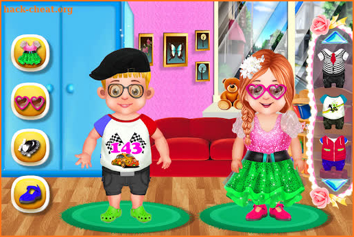 Twins Baby Daycare Dress Up screenshot