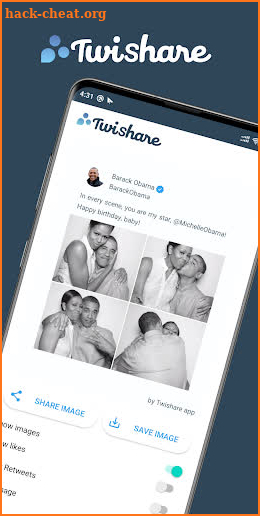 Twishare, share twitter shots screenshot