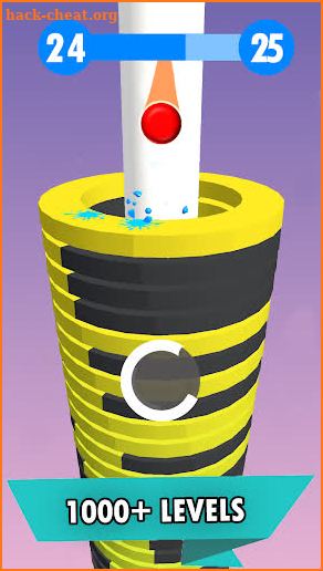 Twist Stack Breaker Ball Fall Ball Stack screenshot