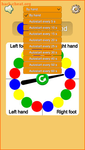 Twister Spinner Game screenshot