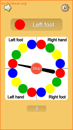 Twister Spinner Game screenshot