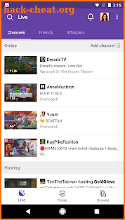 Twitch screenshot