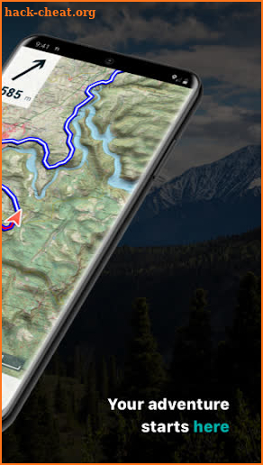 TwoNav: GPS Maps & Routes Walk screenshot