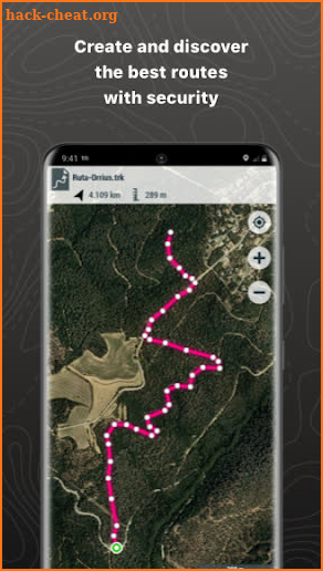 TwoNav: GPS Maps & Routes Walk screenshot