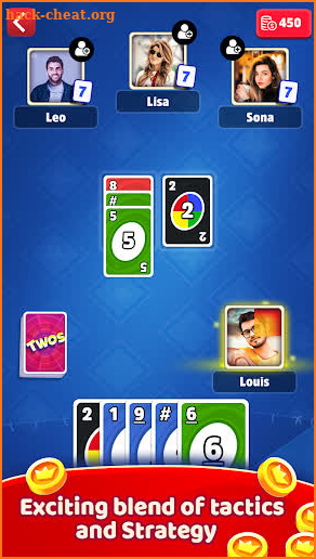 Two's: The Dos card game screenshot